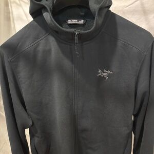 Arc'teryx Kyanite Hoody Men - Size L - Black/Grey